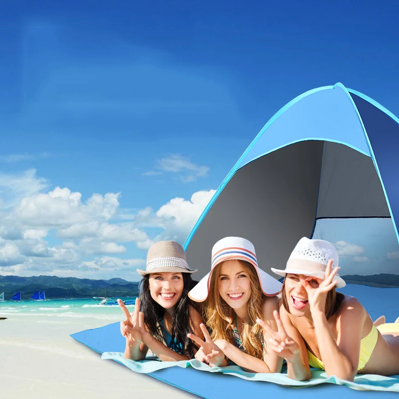 Tents for Beach Picnic Tents Sun Shelter Aotomatic Pop Up Foldable Portable Tents for Beach Outdoor Camping Tents
Tents for Beach Picnic Tents Sun Shelter Aotomatic Pop Up Foldable Portable Tents for Beach Outdoor Camping Tents