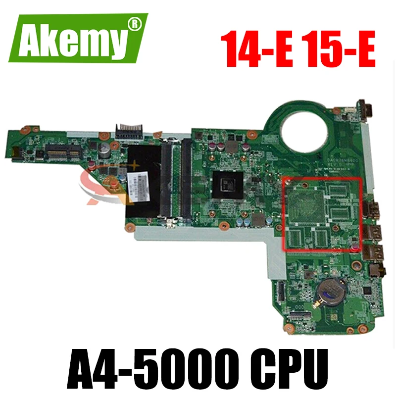 DA0R76MB6D0 DA0R76MB6D1 MB для струйного принтера HP Pavilion 14-E 15-E 17-E Материнская плата ноутбука 722204-501 731534-501/001 W/ AMD A4-5000 Процессор
DA0R76MB6D0 DA0R76MB6D1 MB для струйного принтера HP Pavilion 14-E 15-E 17-E Материнская плата ноутбука 722204-501 731534-501/001 W/ AMD A4-5000 Процессор