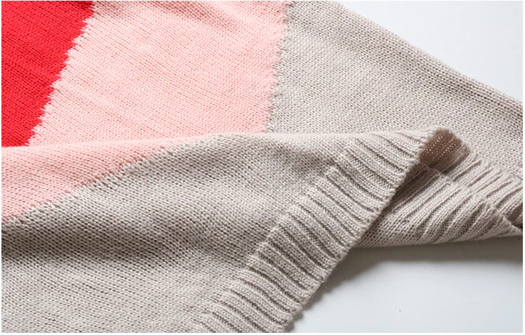 New Style Autumn Winter Woman Long Sleeve Knitted Sweater Female High Collar Color Collision Loose Pullover Warm Sweater Tops 
New Style Autumn Winter Woman Long Sleeve Knitted Sweater Female High Collar Color Collision Loose Pullover Warm Sweater Tops