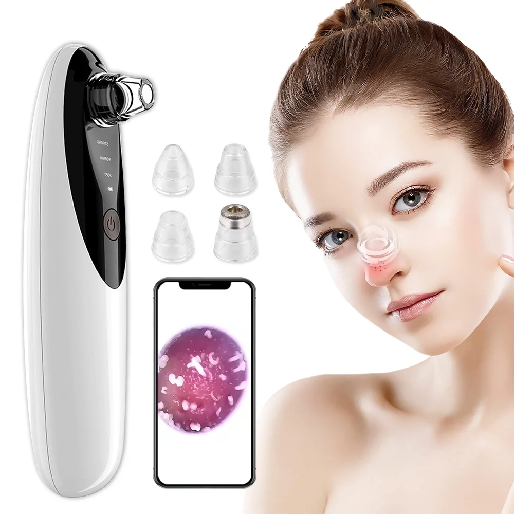 Визуальный пылесос для удаления черных точек на лице с камерой Wi-Fi 
Визуальный пылесос для удаления черных точек на лице с камерой Wi-Fi