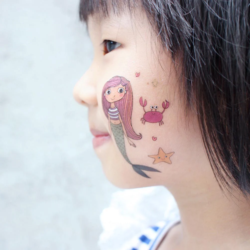 12pcs Funny Kid Stickers Waterproof Mermaid Decorative Stickers for Girl Kid Child
12pcs Funny Kid Stickers Waterproof Mermaid Decorative Stickers for Girl Kid Child
