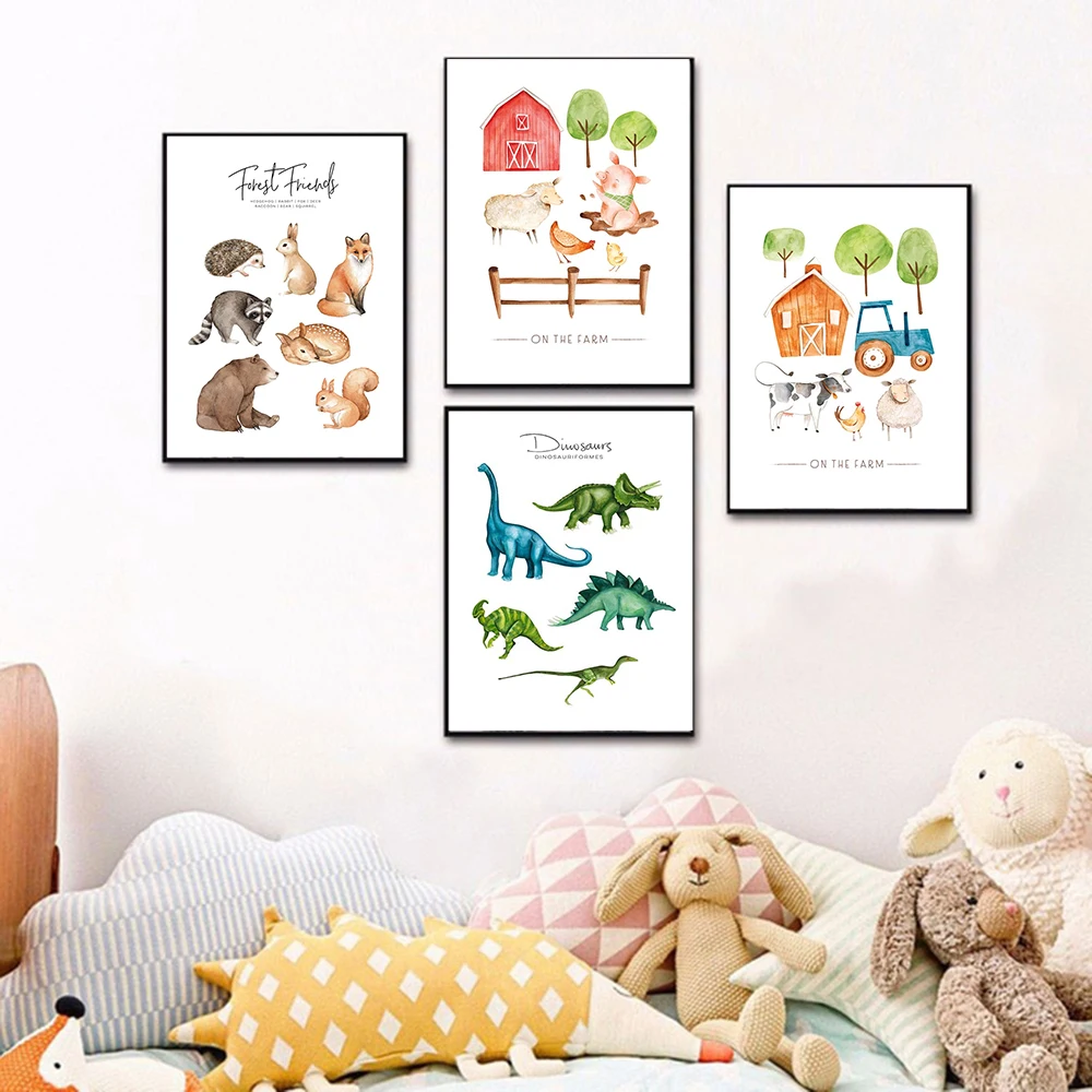 anime Decoration Canvas Painting Dinosaur Forest Posters poster Animal Farm Decor Pictures Wall Art For Room Decor
anime Decoration Canvas Painting Dinosaur Forest Posters poster Animal Farm Decor Pictures Wall Art For Room Decor