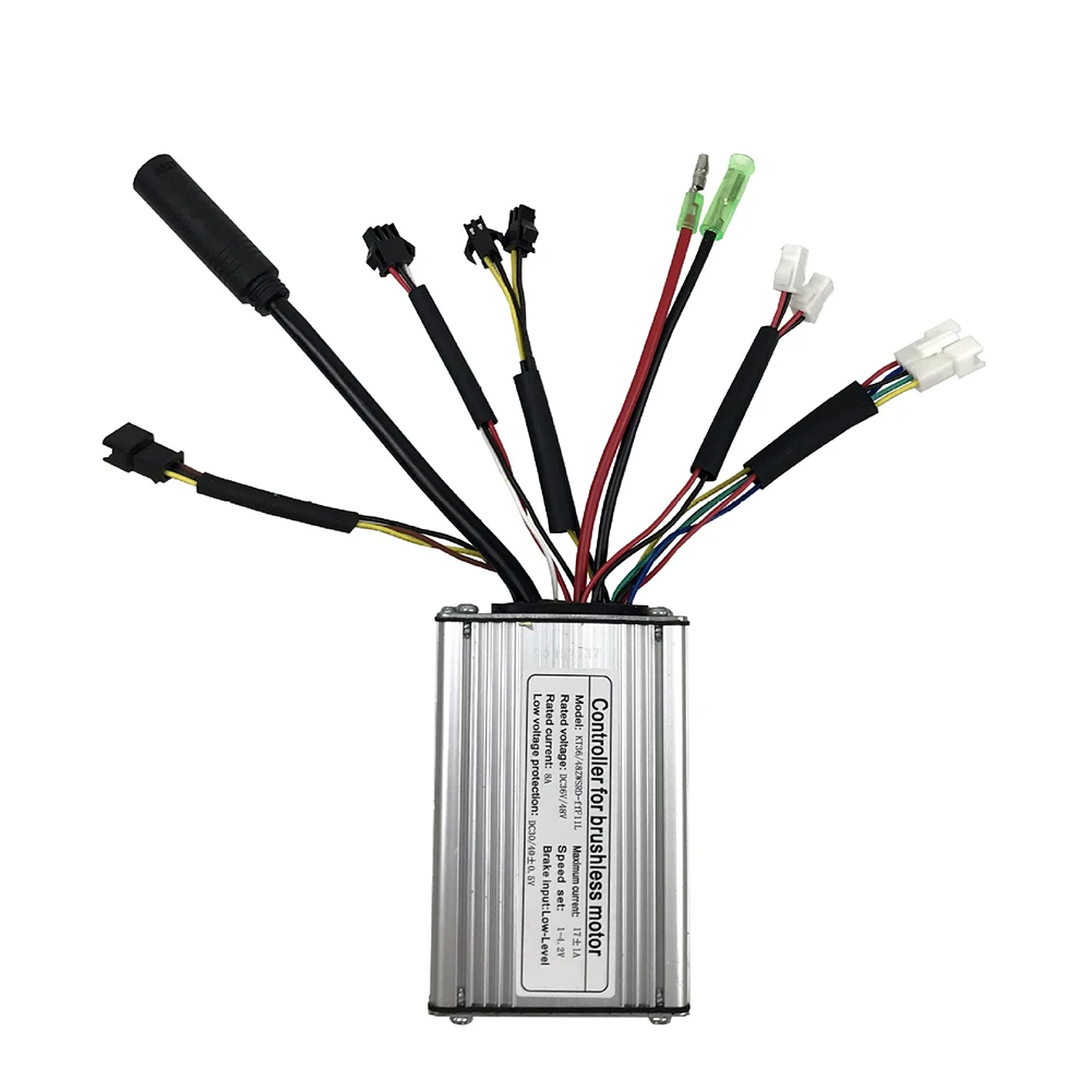 48V/36V 250W-350W Ebike Controller Square Wave For Electric Bicycle Motor 17A KT 8A Maxmum Current
48V/36V 250W-350W Ebike Controller Square Wave For Electric Bicycle Motor 17A KT 8A Maxmum Current