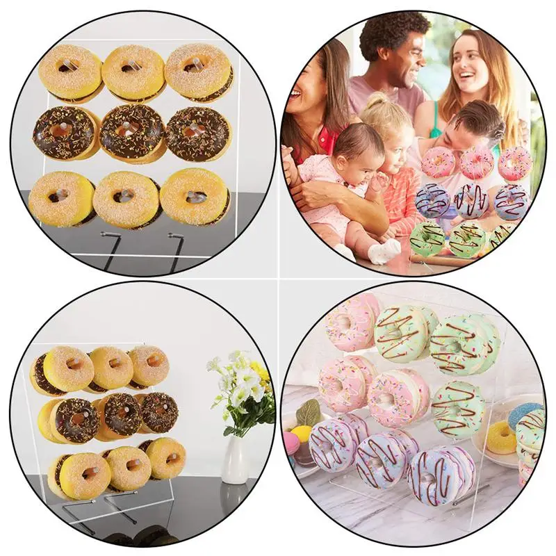 1pc Acrylic Donuts Stand Clear Donuts Display Holder For Wedding Party Banquet Bridal Shower Wedding Birthday Party Decor Frame
1pc Acrylic Donuts Stand Clear Donuts Display Holder For Wedding Party Banquet Bridal Shower Wedding Birthday Party Decor Frame