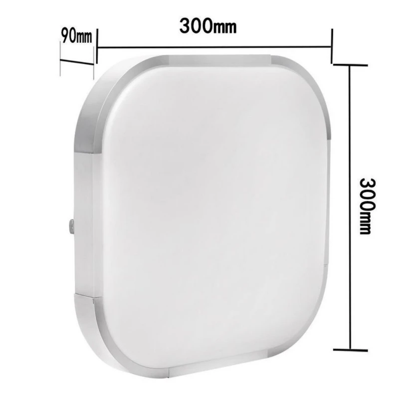 Simple LED Ceiling Light White Light Lamp 18W/24W Square Energy Saving For Bedroom Living Room 30*30cm Study Room Light
Simple LED Ceiling Light White Light Lamp 18W/24W Square Energy Saving For Bedroom Living Room 30*30cm Study Room Light