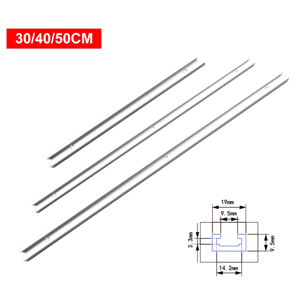 Aluminium alloy T-tracks Slot Miter Track And Miter Bar Slider Table Saw Miter Gauge Rod Woodworking Tools T-Shaped Track Chute
Aluminium alloy T-tracks Slot Miter Track And Miter Bar Slider Table Saw Miter Gauge Rod Woodworking Tools T-Shaped Track Chute