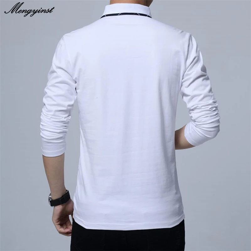 Top Quality 2021 Autumn Men's Long Sleeve Polos Shirts 100% Cotton M~5XL Casual Solid Color Mens Polos Shirts Fashion Mens Tops
Top Quality 2021 Autumn Men's Long Sleeve Polos Shirts 100% Cotton M~5XL Casual Solid Color Mens Polos Shirts Fashion Mens Tops