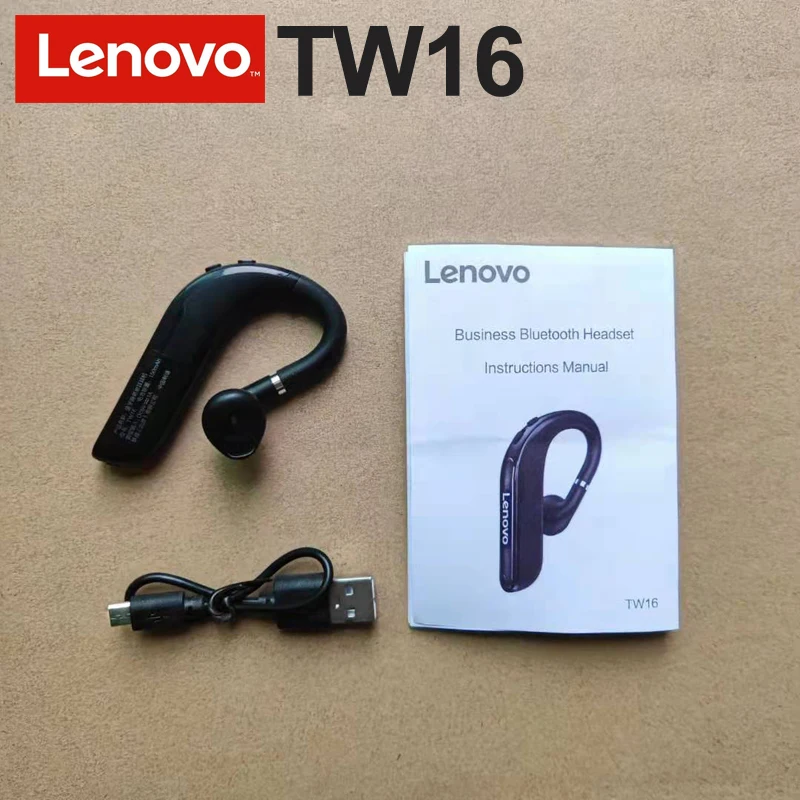 Оригинальные беспроводные наушники Lenovo TW16 Bluetooth 5 0 наушники-вкладыши с