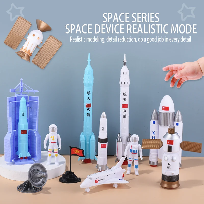 Rocket Toys Space Series Device Launcher Space Shuttle Satellite Astronaut Model Children Educational Toys Gifts
Rocket Toys Space Series Device Launcher Space Shuttle Satellite Astronaut Model Children Educational Toys Gifts