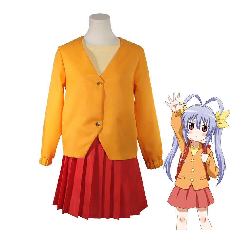 Anime Non Non Biyori Renge Miyauchi Cosplay School Uniform Girls JK Sailor Suit Top Skirt Headwear Costumes
Anime Non Non Biyori Renge Miyauchi Cosplay School Uniform Girls JK Sailor Suit Top Skirt Headwear Costumes