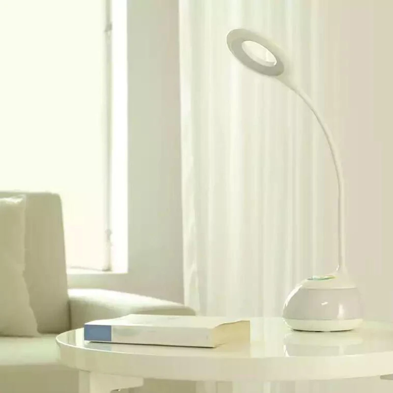 Desk Lamp LED USB Rechargeable Desk Lamp Dimmable Eye Protection Computer Lamp Suitable for Home Office, Press Control
Desk Lamp LED USB Rechargeable Desk Lamp Dimmable Eye Protection Computer Lamp Suitable for Home Office, Press Control