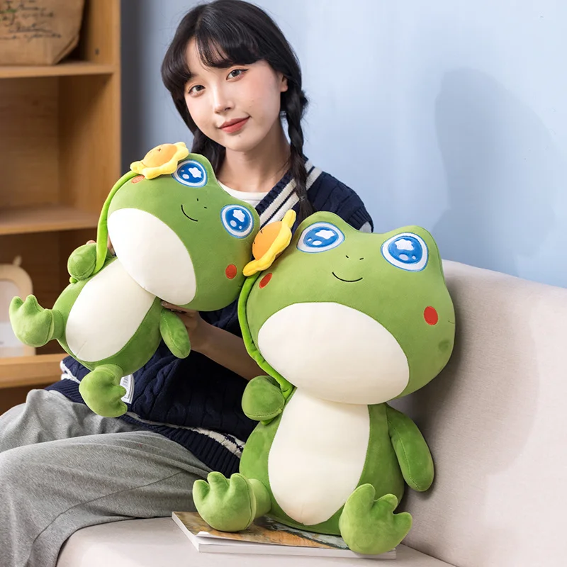 New 35/45cm Frog Plush Toy Frogs Doll Stuffed Animal Soft Stuffed Toy Dropshipping Christmas Holiday Gift For Kids
New 35/45cm Frog Plush Toy Frogs Doll Stuffed Animal Soft Stuffed Toy Dropshipping Christmas Holiday Gift For Kids