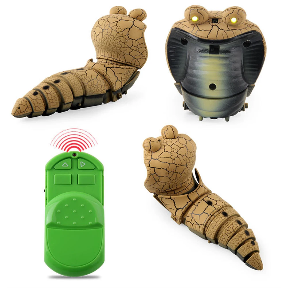 Realistic Remote Control Snake Toy Tricky Creepy Prank Scary Simulation Animal RC Snake Toy for Baby Kids
Realistic Remote Control Snake Toy Tricky Creepy Prank Scary Simulation Animal RC Snake Toy for Baby Kids