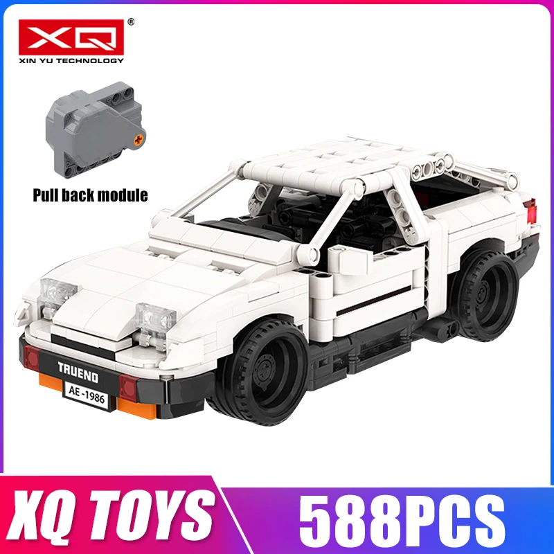 XQ игрушки MOC авторизация высокотехнологичный автомобиль начал D AE86 мультфильм строительные блоки кирпичи детские развивающие игрушки пода...
XQ игрушки MOC авторизация высокотехнологичный автомобиль начал D AE86 мультфильм строительные блоки кирпичи детские развивающие игрушки пода...