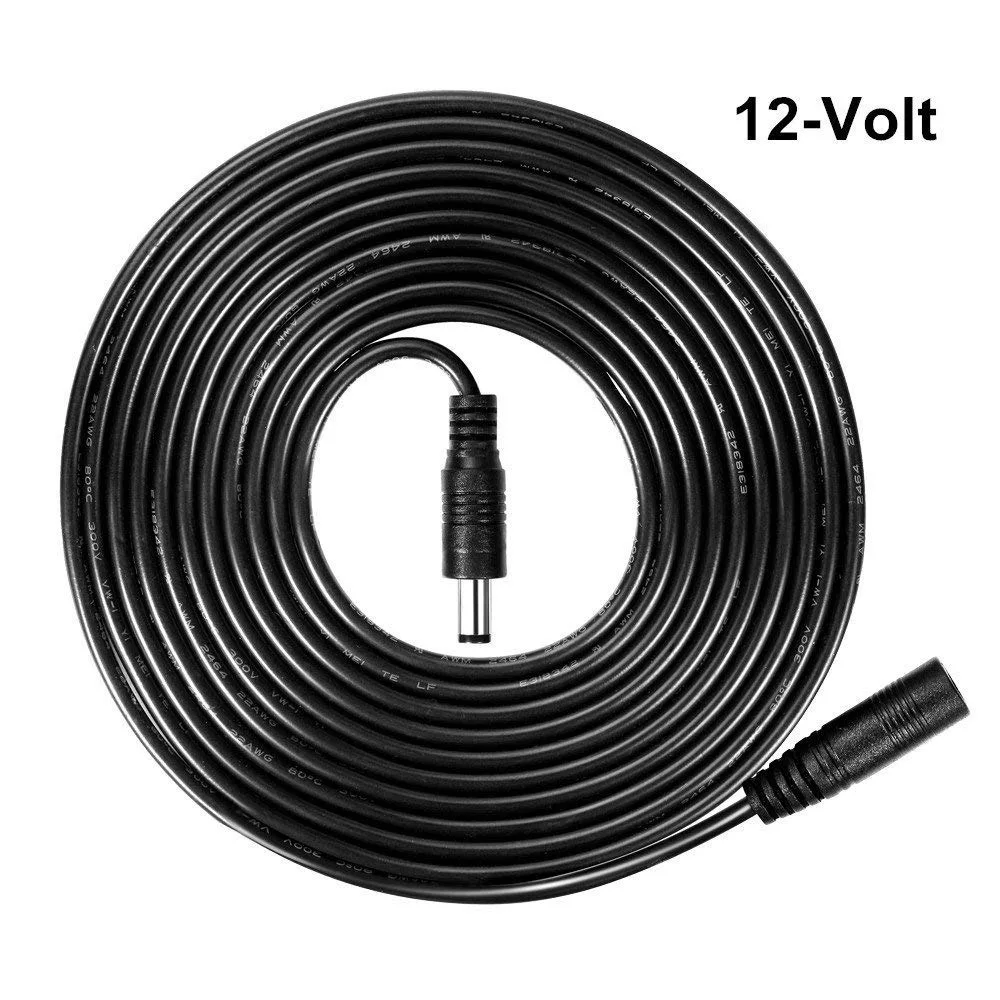 12V DC Extension Cable 5.5mm*2.1mm Male Female Power Cord Cable 1m 2m 3m 5m 10m Extend Wire for CCTV Camera DC Extend Power Cord
12V DC Extension Cable 5.5mm*2.1mm Male Female Power Cord Cable 1m 2m 3m 5m 10m Extend Wire for CCTV Camera DC Extend Power Cord