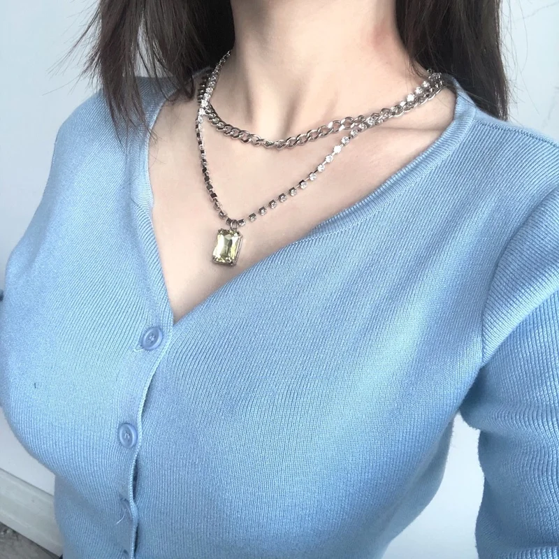 Timeless Wonder Fancy Zirconia Layered Choker Necklace Women Jewelry Punk Ins Designer Party Bontique Gift Trendy Goth Mix 6432
Timeless Wonder Fancy Zirconia Layered Choker Necklace Women Jewelry Punk Ins Designer Party Bontique Gift Trendy Goth Mix 6432