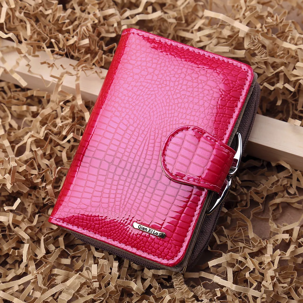 Womens Wallet Clasp Women’s Leather Handbag Zipper Women Small Clutch Cartera Mujer Grande Con Piel #3 | Багаж и сумки