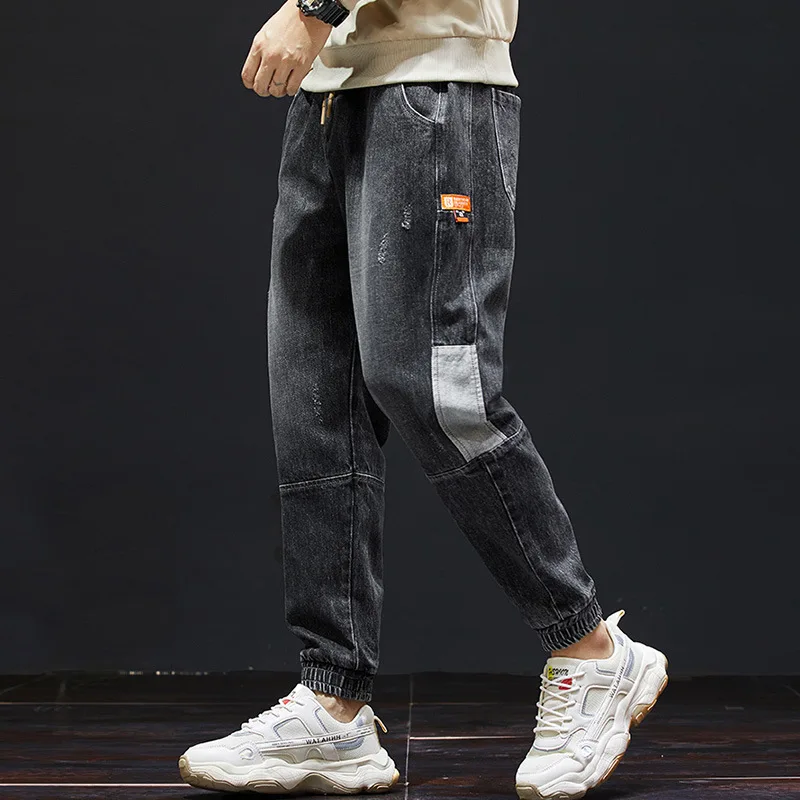 ICCLEK 2021 Autumn/winter New Style Small-footed Jeans Men's Loose-fitting Washed Trousers Fashion Casual Pants Mens Jeans
ICCLEK 2021 Autumn/winter New Style Small-footed Jeans Men's Loose-fitting Washed Trousers Fashion Casual Pants Mens Jeans