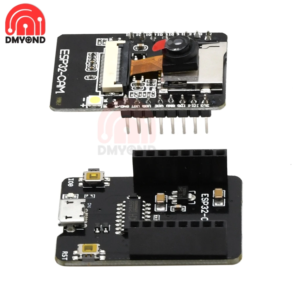 Макетная плата Wi-Fi Bluetooth 4,75-5,25 в, ESP32-CAM МБ, с модулем камеры OV2640, MICRO USB на последовательный порт CH340G, ESP32
Макетная плата Wi-Fi Bluetooth 4,75-5,25 в, ESP32-CAM МБ, с модулем камеры OV2640, MICRO USB на последовательный порт CH340G, ESP32