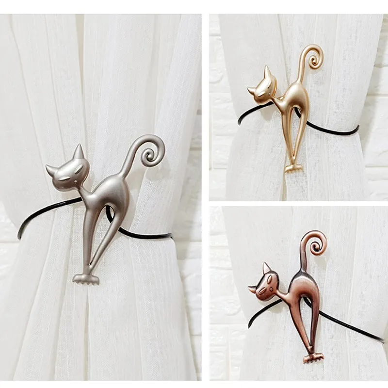 1PCS cute cartoon cat curtain tied back European-style decorative curtain buckle free punch hook magnet belt curtain accessories
1PCS cute cartoon cat curtain tied back European-style decorative curtain buckle free punch hook magnet belt curtain accessories