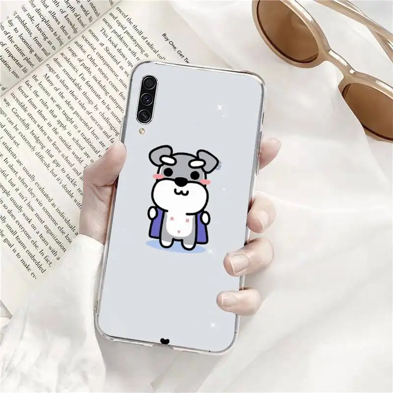 Cartoon schnauzer dog Phone Case Transparent for Samsung s9 s10 s20 Huawei honor P20 P30 P40 xiaomi note mi 8 9 pro lite plus
Cartoon schnauzer dog Phone Case Transparent for Samsung s9 s10 s20 Huawei honor P20 P30 P40 xiaomi note mi 8 9 pro lite plus