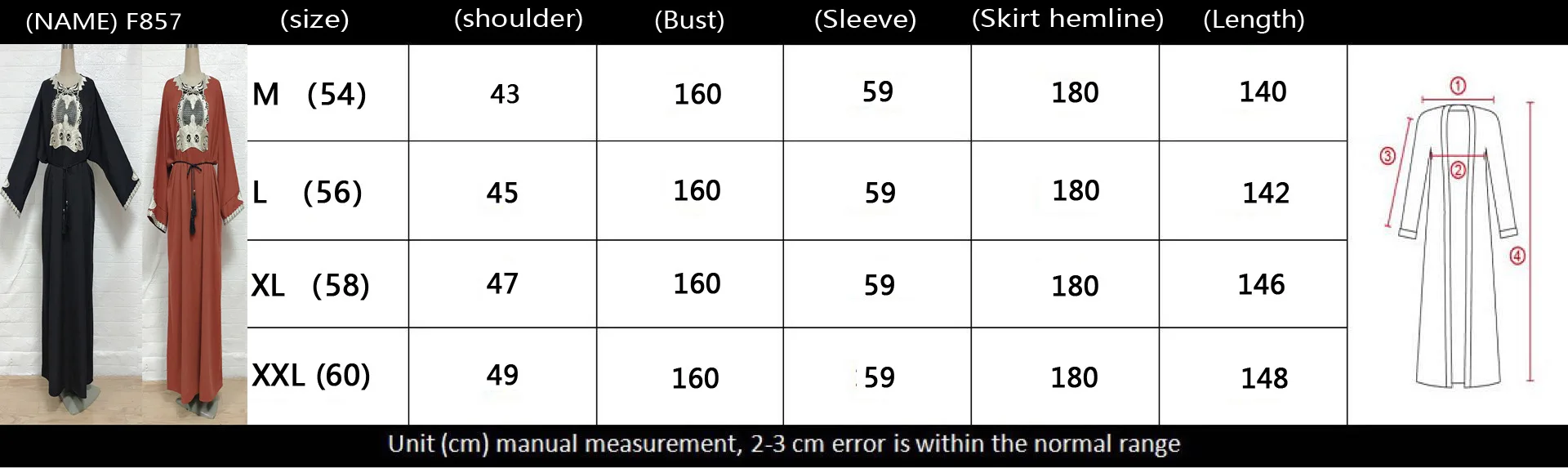 Wepbel Islamic Dress Musulman Ramadan Muslim Women Robe Dress Dubai Turkey Embroidery Kaftan Stitching Loose Long Sleeve 
Wepbel Islamic Dress Musulman Ramadan Muslim Women Robe Dress Dubai Turkey Embroidery Kaftan Stitching Loose Long Sleeve