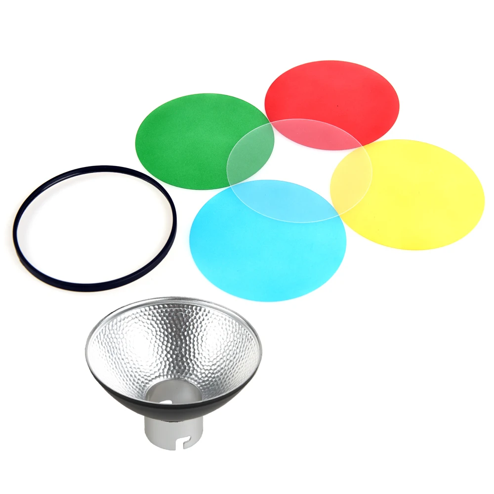 Godox AD-M Standard Reflector Cover with 5 Color Filter Gels for Godox AD200 AD360 AD360II AD180
Godox AD-M Standard Reflector Cover with 5 Color Filter Gels for Godox AD200 AD360 AD360II AD180