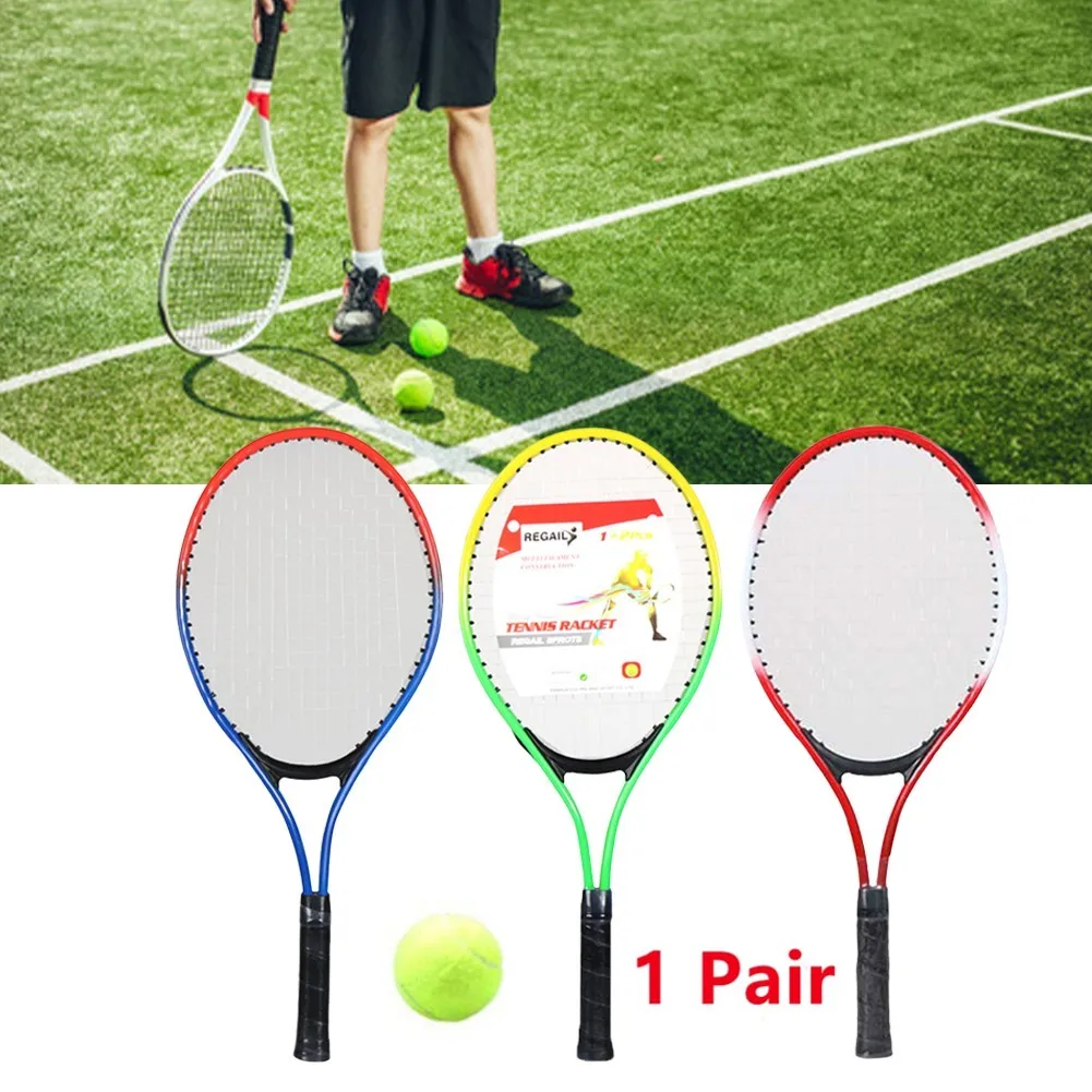 High Quality Training Racket Teenager Kids Children Sports Ferroalloy Tennis Racket Set Ultra Light With Carry Bag
High Quality Training Racket Teenager Kids Children Sports Ferroalloy Tennis Racket Set Ultra Light With Carry Bag