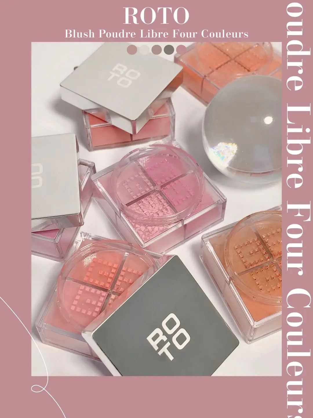 ROTO Vitality Sigongge Blush Coloring Pink and Clear Matte Natural Nude Makeup Lasting Color Lifting Beginner's Facial Makeup
ROTO Vitality Sigongge Blush Coloring Pink and Clear Matte Natural Nude Makeup Lasting Color Lifting Beginner's Facial Makeup