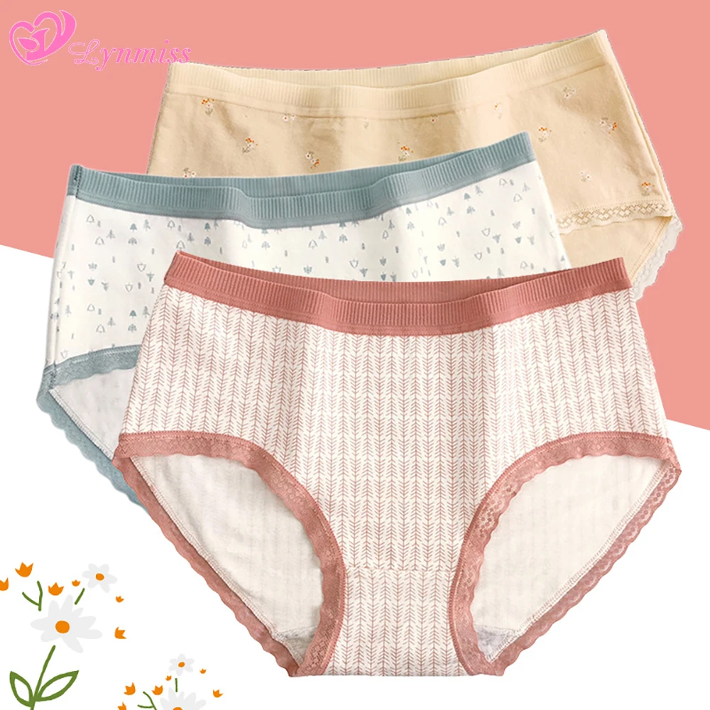 Women Mid-waist Panties Cotton Underwear Large Size Women Briefs Girls Antibacterial Cute Ladies Floral Lace Bottoms Briefs
Women Mid-waist Panties Cotton Underwear Large Size Women Briefs Girls Antibacterial Cute Ladies Floral Lace Bottoms Briefs