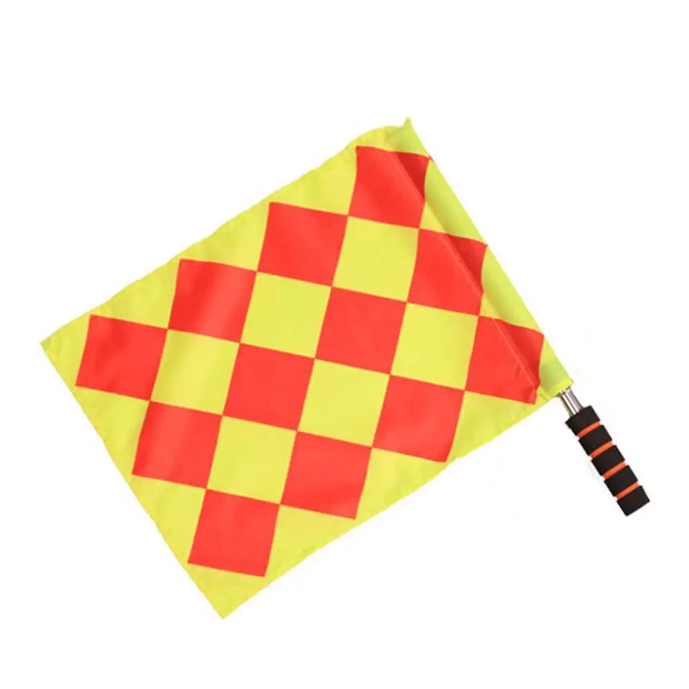 1pcs Soccer Referee Flag Track Field Flag Cloth Equipment Match Competition Football Referee Flag Referee Accessories
1pcs Soccer Referee Flag Track Field Flag Cloth Equipment Match Competition Football Referee Flag Referee Accessories