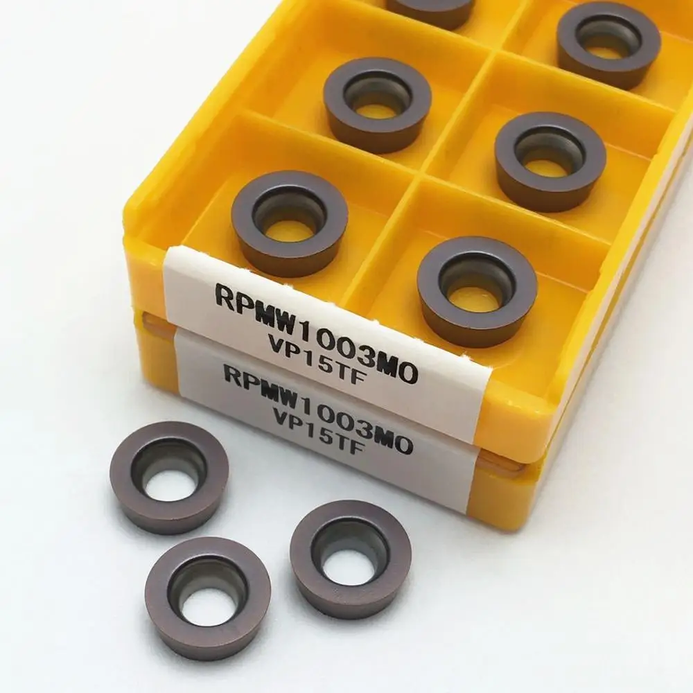 10pcs RPMW1003MO VP15TF R5 carbide turning tool CNC tool RPMW 1003 lathe tool machine tool parts tool
10pcs RPMW1003MO VP15TF R5 carbide turning tool CNC tool RPMW 1003 lathe tool machine tool parts tool