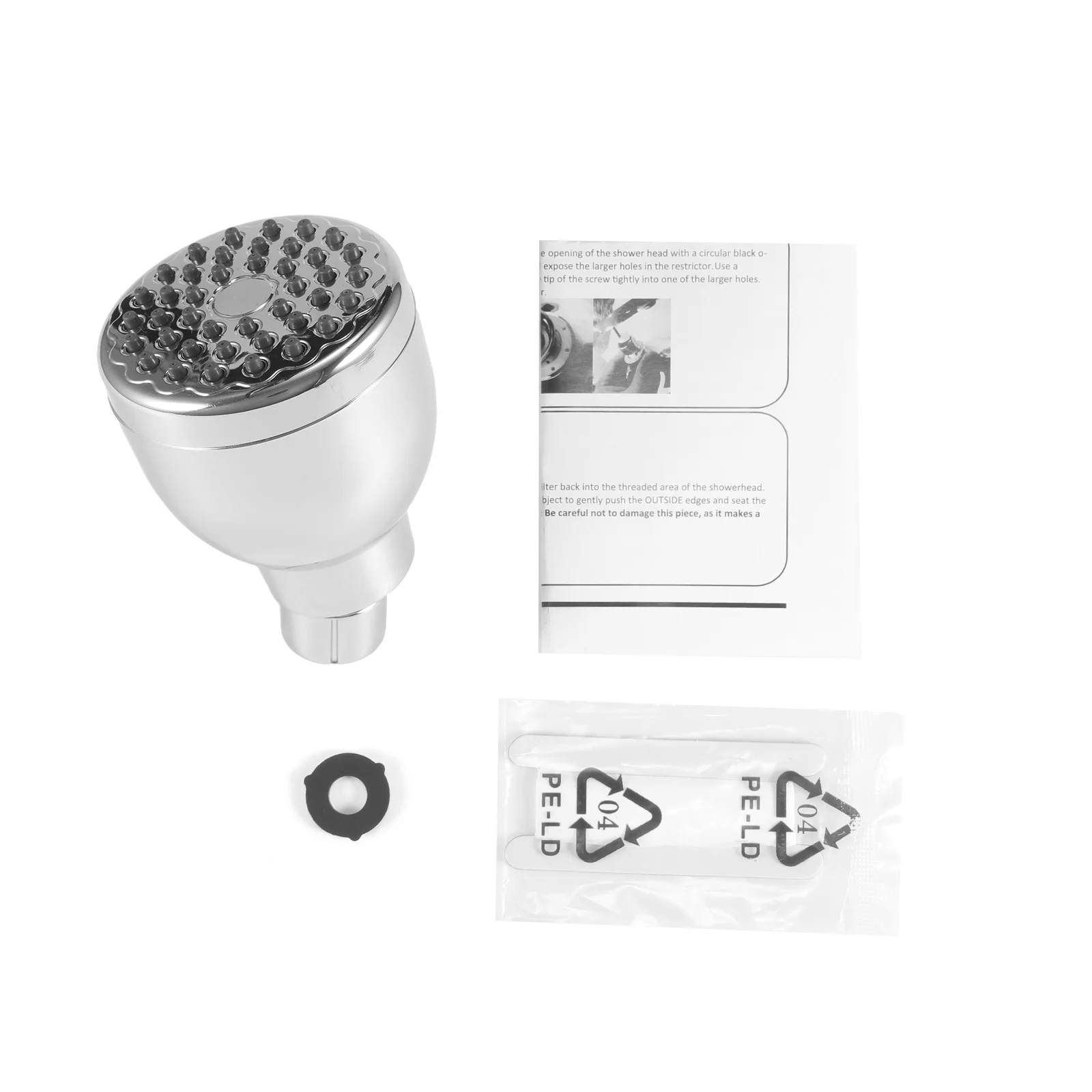 Plactis Water Saving Handheld Bathroom Shower Head Supercharged ABS Anti Drop Showerheads Shower Nozzle
Plactis Water Saving Handheld Bathroom Shower Head Supercharged ABS Anti Drop Showerheads Shower Nozzle