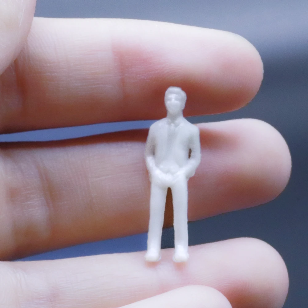 100pcs 1/75 Scale Unpainted Model People Passenger for Architectural White Building Figure Set Up the Landscape
100pcs 1/75 Scale Unpainted Model People Passenger for Architectural White Building Figure Set Up the Landscape