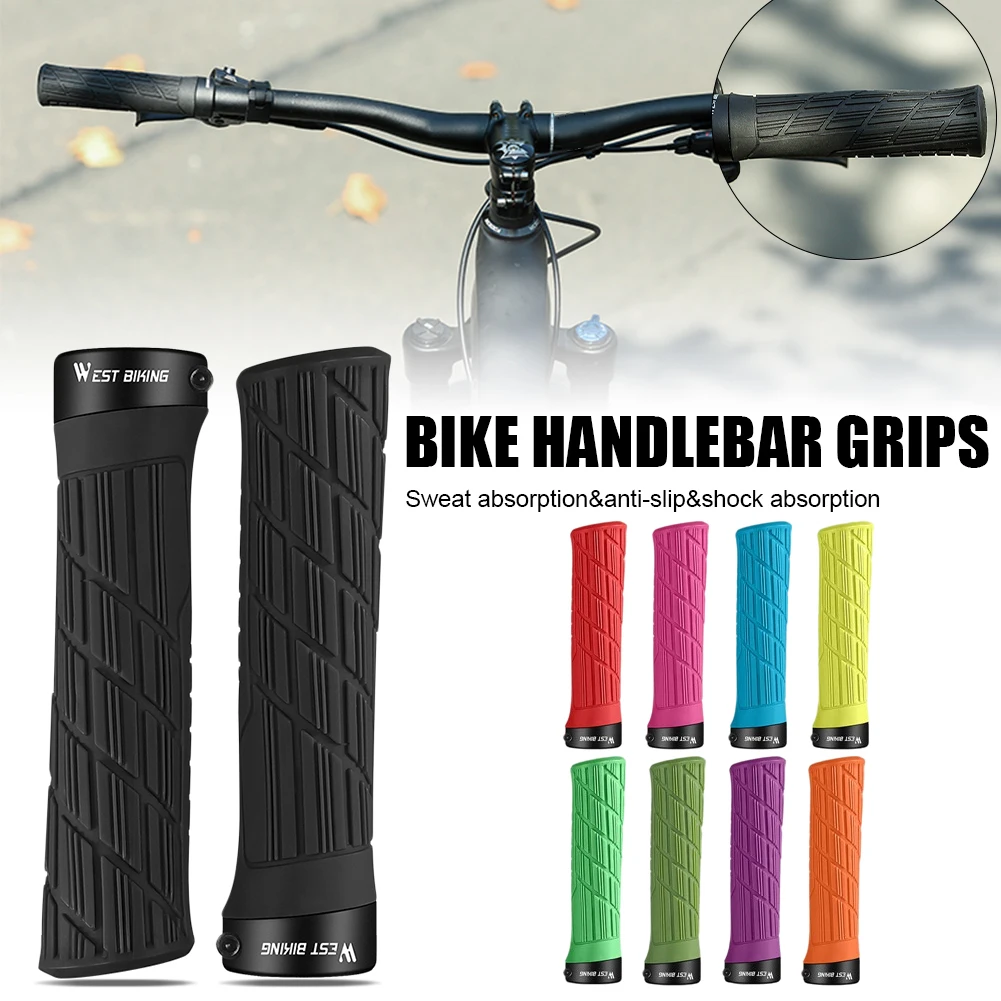 1 Pair Bicycle Silicone Mountain Bike Lock Grips Road Bicycle Shockproof Anti-Slip Handlebar Grips Lock Bar End Bike Accessories
1 Pair Bicycle Silicone Mountain Bike Lock Grips Road Bicycle Shockproof Anti-Slip Handlebar Grips Lock Bar End Bike Accessories
