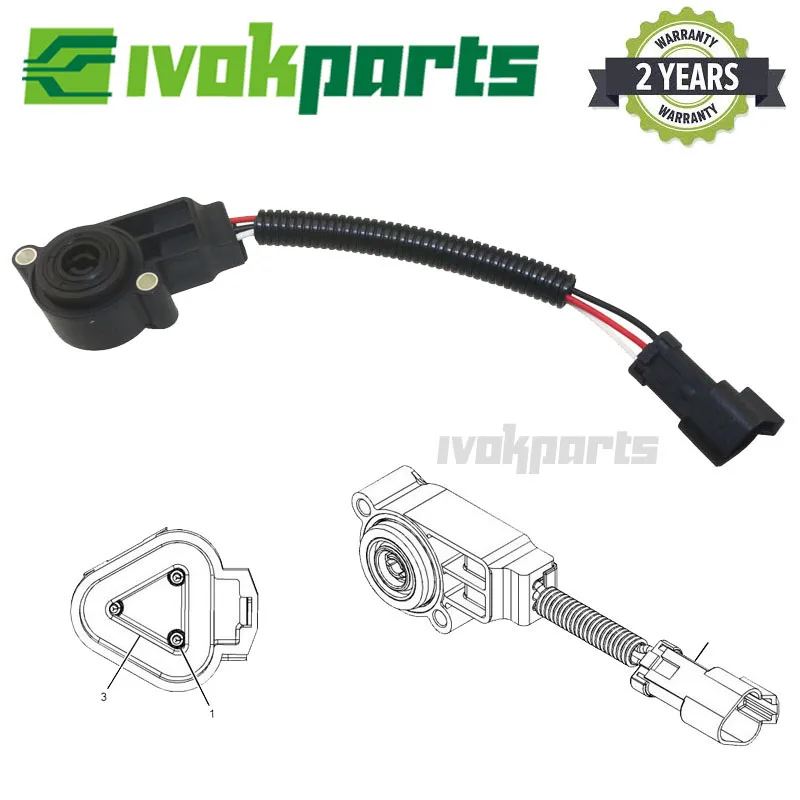 3 контактный Датчик положения дроссельной заслонки TPS GP для CAT CATERPILLAR C7 C15 266 1478