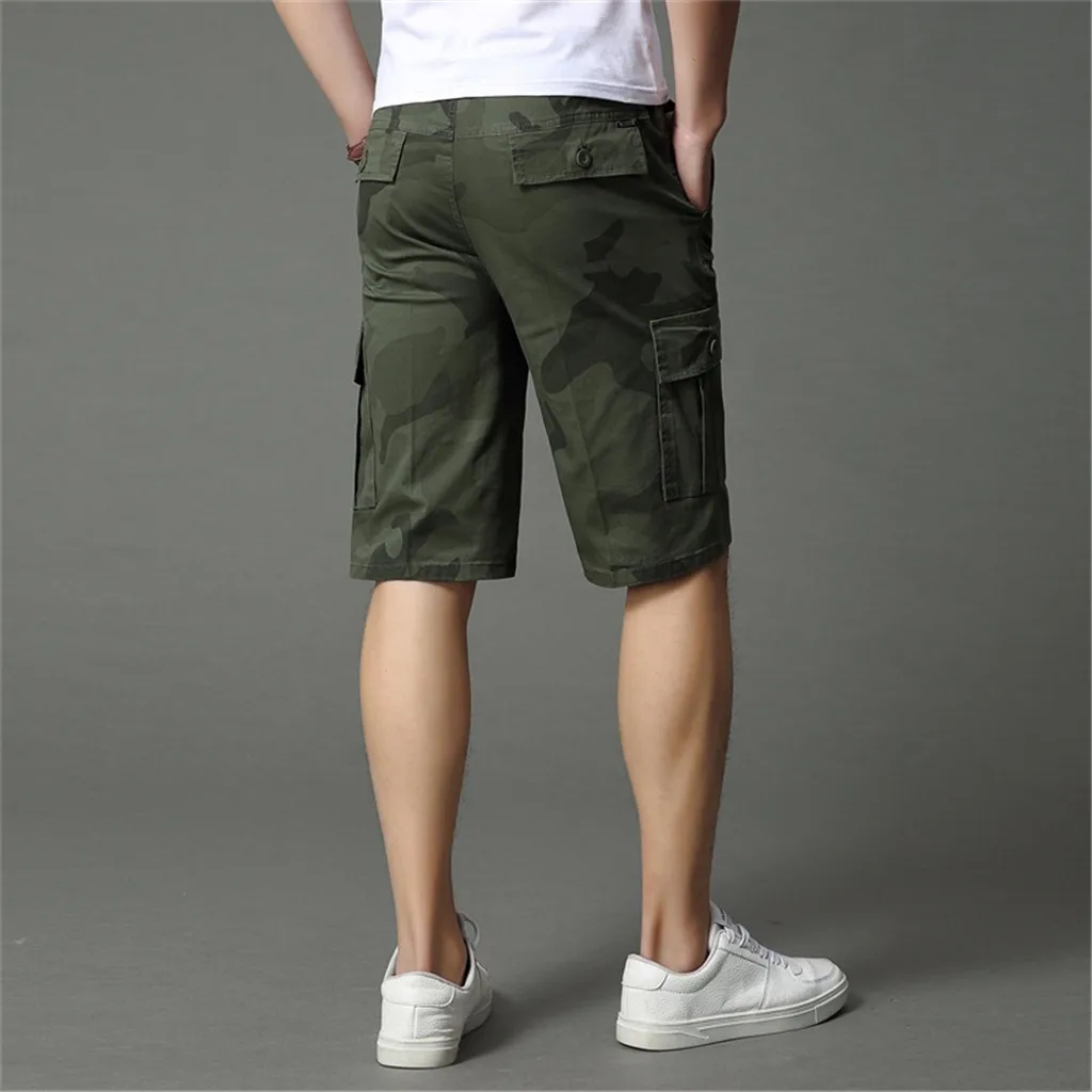 Casual Men Cotton Cargo Shorts Summer Elastic Waist Multi Pocket 2020 camouflage new streetwear spodenki meskie
Casual Men Cotton Cargo Shorts Summer Elastic Waist Multi Pocket 2020 camouflage new streetwear spodenki meskie