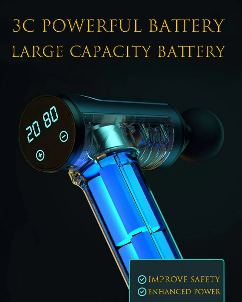 Multifunctional Electric Fascia Massage Gun Fitness Mountain Climbing Yoga Sports Vibration Massage Fascia Relaxation Equipment
Multifunctional Electric Fascia Massage Gun Fitness Mountain Climbing Yoga Sports Vibration Massage Fascia Relaxation Equipment
