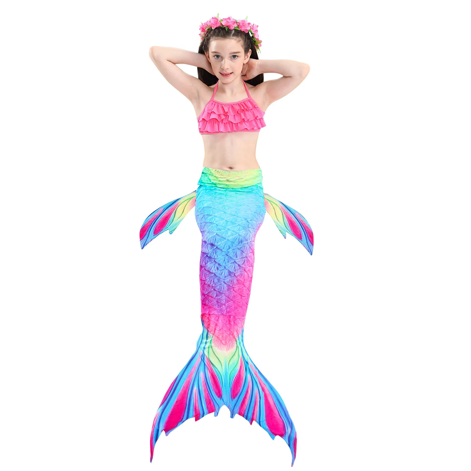 Kids Princess Mermaid Tail Swimmable Bikini Girls Mermaid Swimsuit Bikini Girls Mermaid Tail with Fin Monofin Flippers dress Set
Kids Princess Mermaid Tail Swimmable Bikini Girls Mermaid Swimsuit Bikini Girls Mermaid Tail with Fin Monofin Flippers dress Set