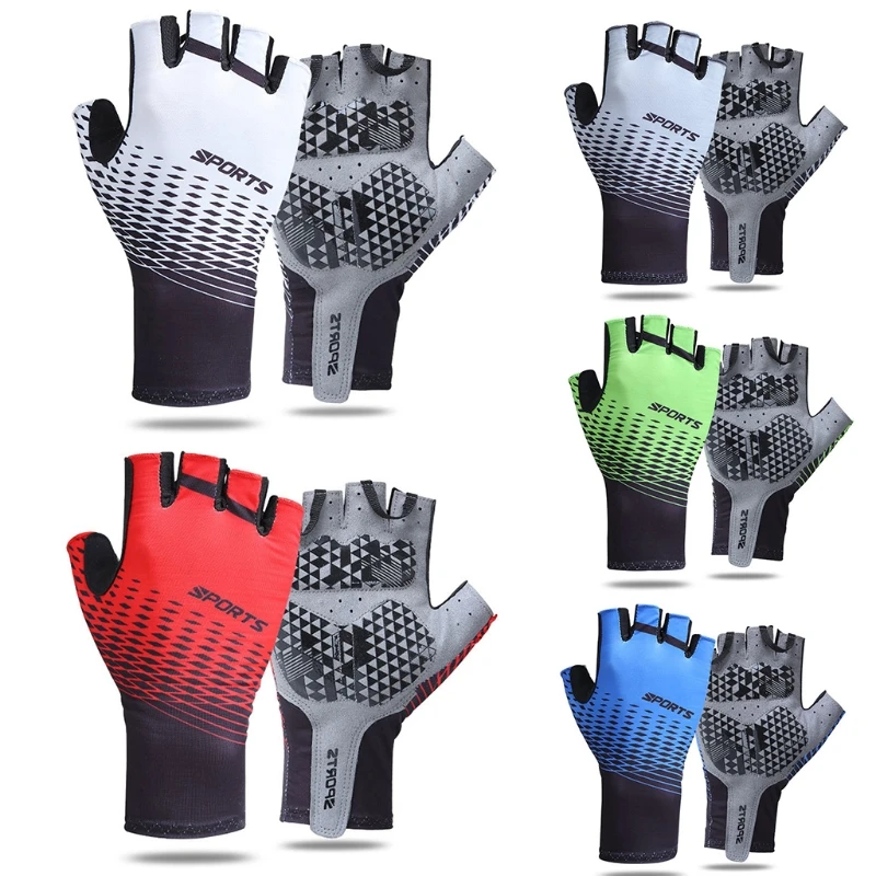 Велосипедные перчатки, Нескользящие перчатки на полпальца, дышащие перчатки с подкладкой, спортивные перчатки унисекс для бега, мотоцикла
Велосипедные перчатки, Нескользящие перчатки на полпальца, дышащие перчатки с подкладкой, спортивные перчатки унисекс для бега, мотоцикла