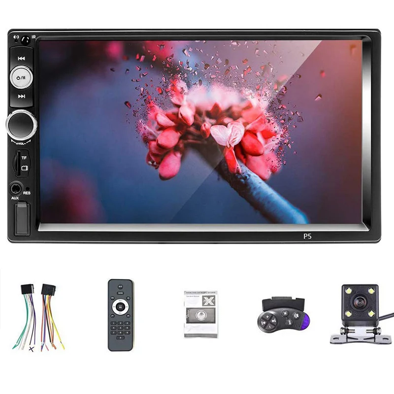 2 Din автомобильный стерео 7 дюймов HD свяжитесь Sn MP5 плеер Bluetooth FM радио Поддержка