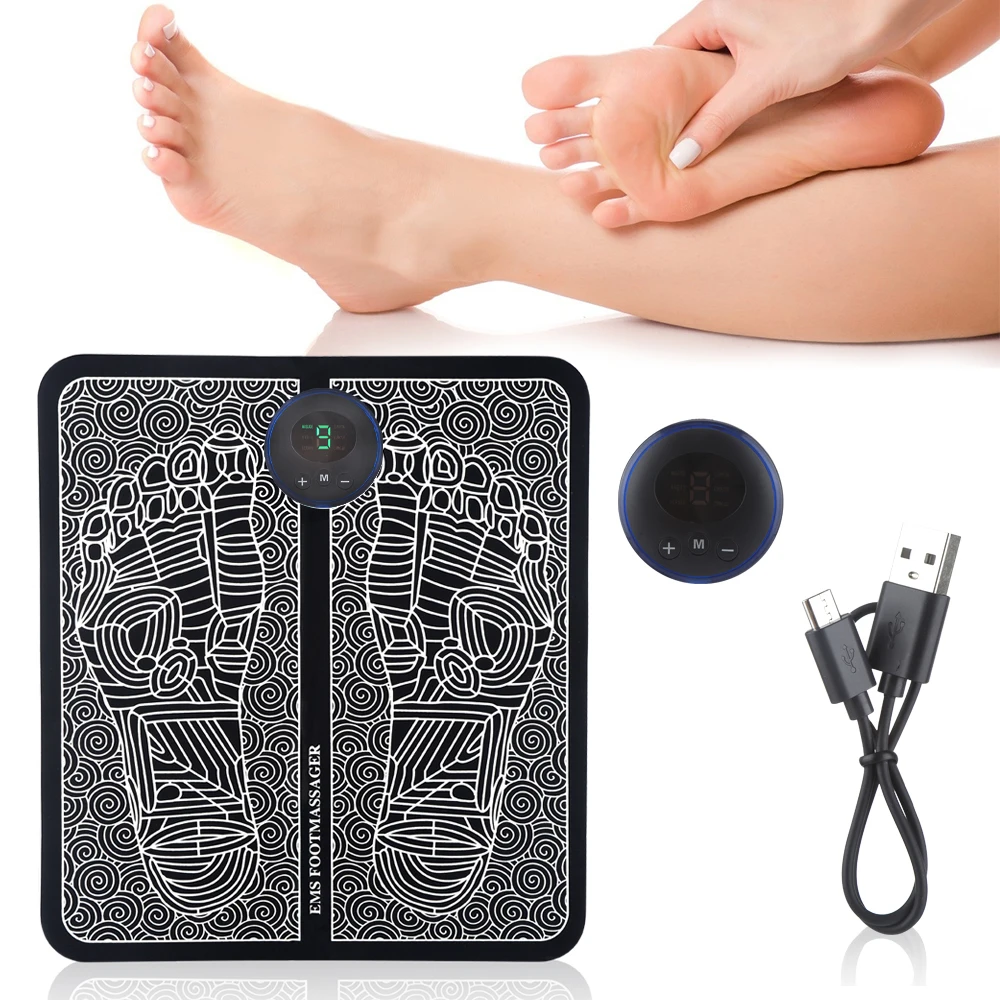 EMS Foot Massage Mat Physiotherapy Multi-directional Foot Massage Electrical Muscle Stimulation Muscle Contraction USB Charging
EMS Foot Massage Mat Physiotherapy Multi-directional Foot Massage Electrical Muscle Stimulation Muscle Contraction USB Charging