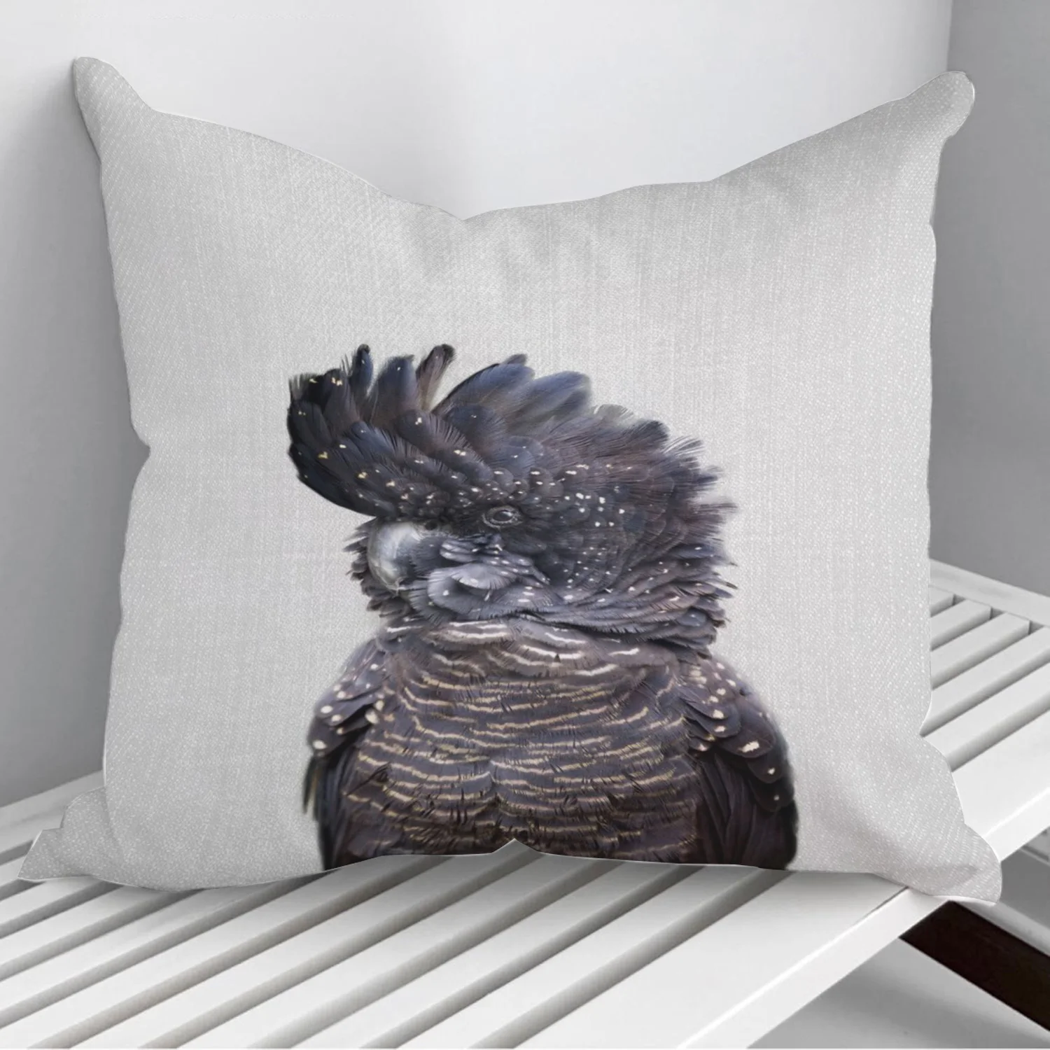 Black Cockatoo Colorful Throw Pillows Cushion Cover On Sofa Home Decor 45*45cm 40*40cm Gift Pillowcase Cojines Dropshipping
Black Cockatoo Colorful Throw Pillows Cushion Cover On Sofa Home Decor 45*45cm 40*40cm Gift Pillowcase Cojines Dropshipping