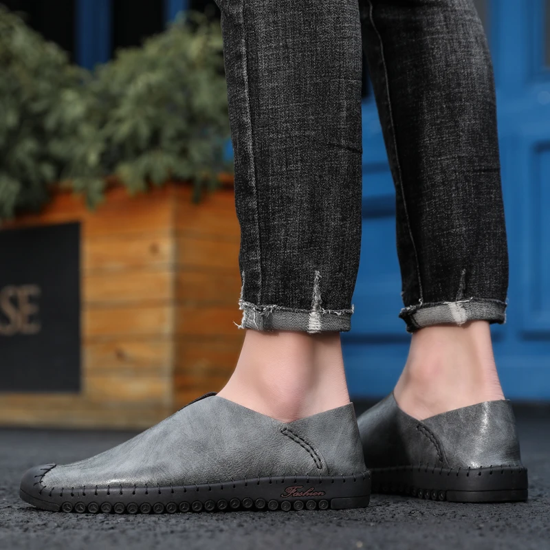 Zapatos Hombre Casual Men's Summer Shoes Scarpa Uomo Breathable Casual Zapatos Casuales Para Hombre Large Size Leather
Zapatos Hombre Casual Men's Summer Shoes Scarpa Uomo Breathable Casual Zapatos Casuales Para Hombre Large Size Leather