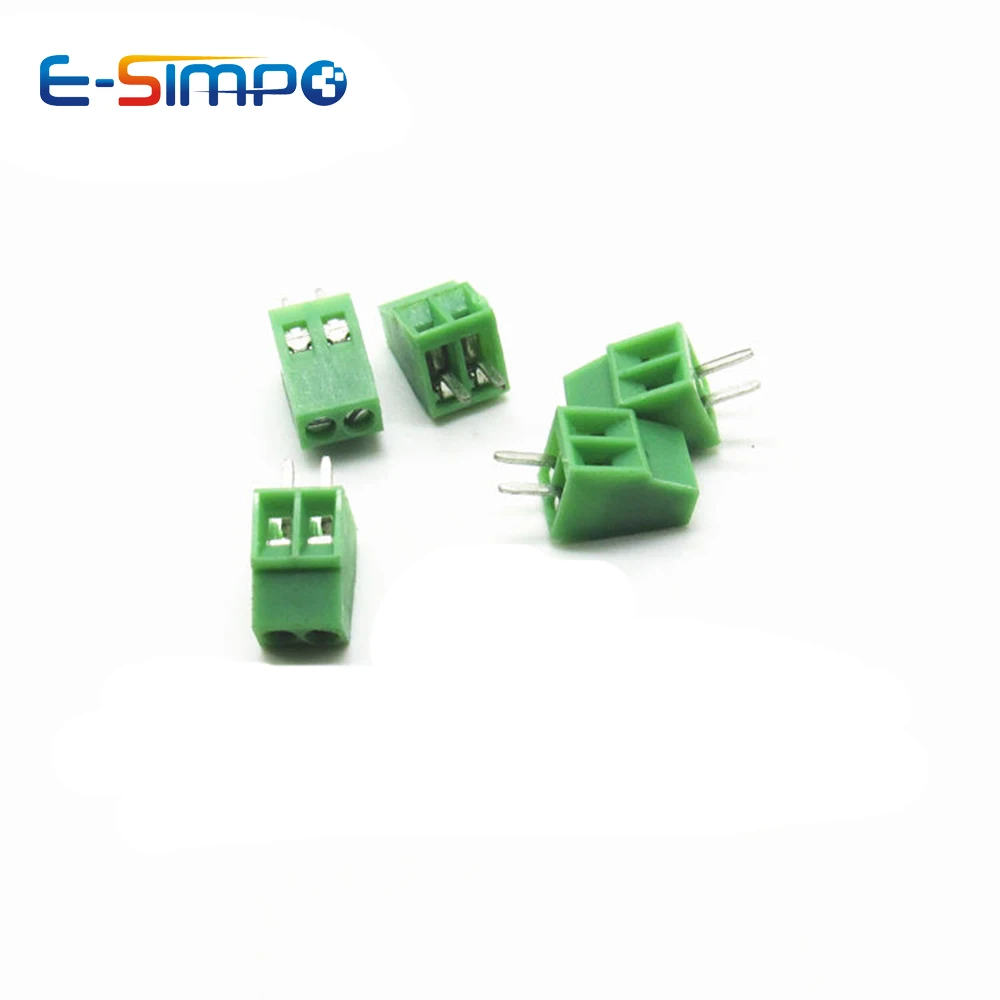 10 шт. 2 54 мм Шаг 128-2. 54-2p/3P/4P/5P/6 P/8P-16P 150V6A CE Rohs Mini MPT 0 5/2-2 54-17256 клемма провода PCB блочное