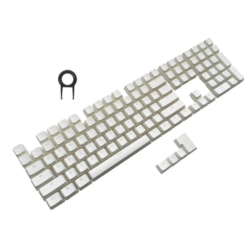 112 Double Shot PBT Pudding Keycaps Keyset for Mechanical Gaming Keyboard MX Switches with Wire Puller
112 Double Shot PBT Pudding Keycaps Keyset for Mechanical Gaming Keyboard MX Switches with Wire Puller
