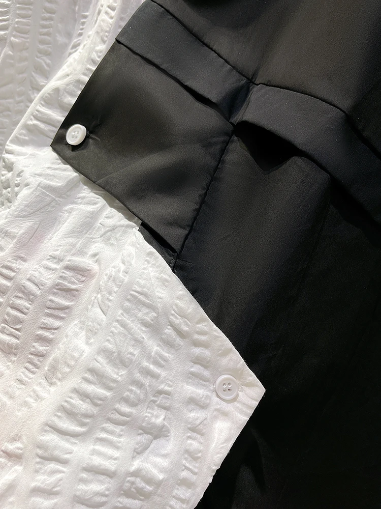 SuperAen New Design Short-sleeved Shirt Blouse Spring Summer 2021 New Thin Short Loose Loose Irregular Shirt Summer Tops
SuperAen New Design Short-sleeved Shirt Blouse Spring Summer 2021 New Thin Short Loose Loose Irregular Shirt Summer Tops