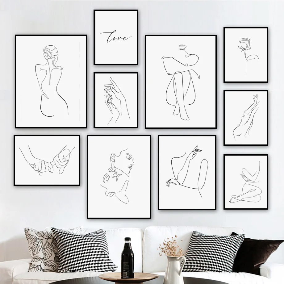 Abstract Line Sexy Woman Rose Lover Quote Wall Art Canvas Painting Nordic Posters And Prints Wall For Living Room Decor Pictures
Abstract Line Sexy Woman Rose Lover Quote Wall Art Canvas Painting Nordic Posters And Prints Wall For Living Room Decor Pictures