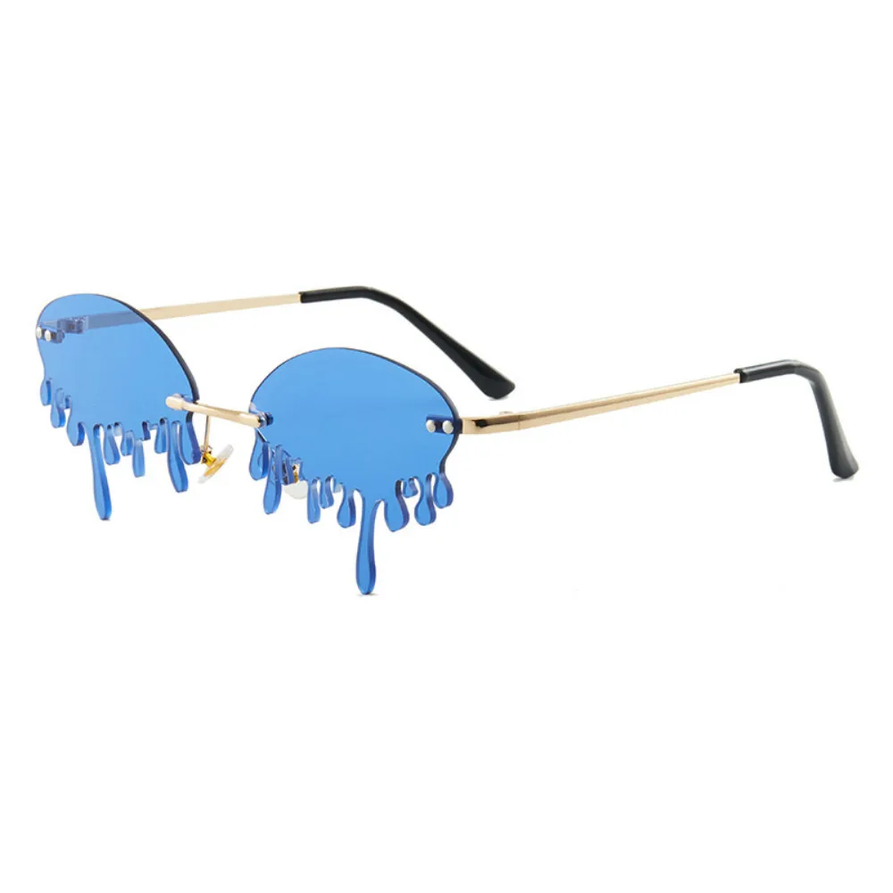 Fashion Rimless Sunglasses Women New Vintage Unique Tears Shape Steampunk Sunglasses Female Eyewear
Fashion Rimless Sunglasses Women New Vintage Unique Tears Shape Steampunk Sunglasses Female Eyewear