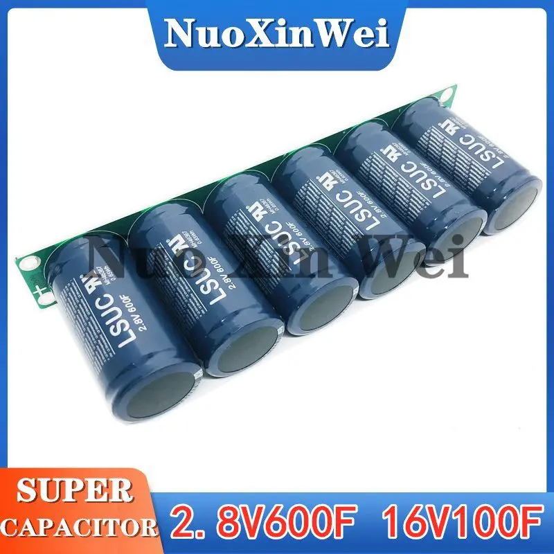 2.8v600f Korea original LSUC super farad capacitor 16v100f battery protection constant voltage device starting rectifier
2.8v600f Korea original LSUC super farad capacitor 16v100f battery protection constant voltage device starting rectifier